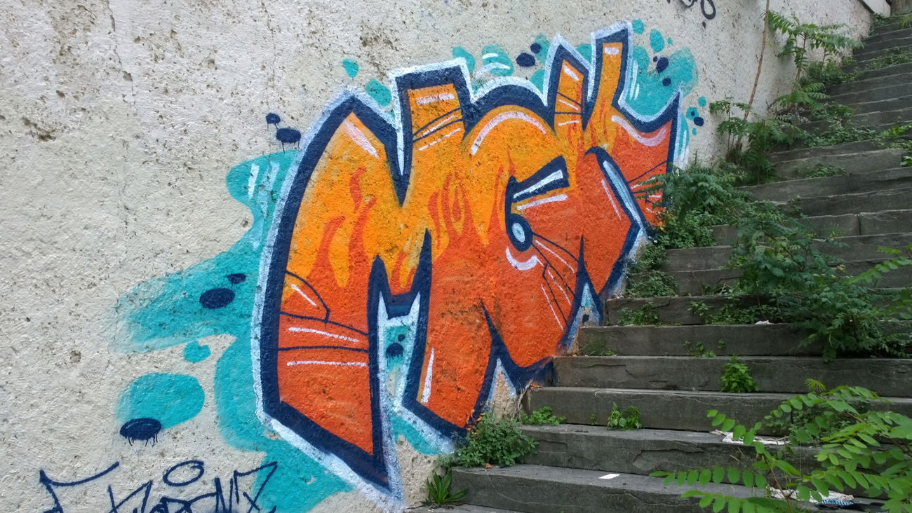Graffiti Wall - Photo by Brink - MGK, Magik