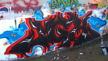 Graffiti Wall - Photo by Brink - MGK, Magik