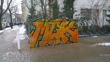 Graffiti Wall - Photo by Brink - MGK, Magik