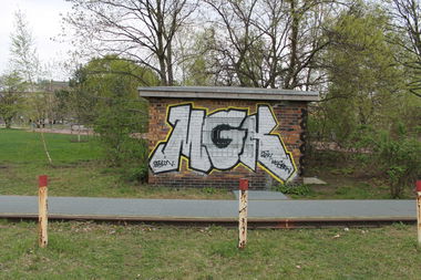 Graffiti Wall - Photo by Brink - MGK, Berlin, 2014