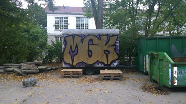 Graffiti Wall - Photo by Brink - MGK, Magik