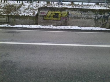 Graffiti Bombing - Photo by Brodesire