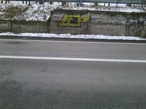 Graffiti Bombing - Photo by Brodesire