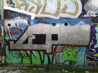 Graffiti Bombing - Photo by Brodesire