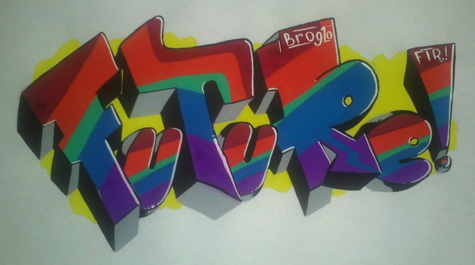 Graffiti Sketch - Photo by Brog10