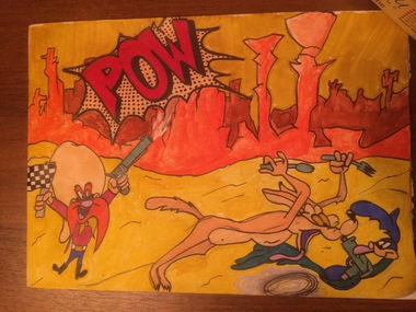 Graffiti Sketch - Photo by BugZBuNNy - Looney, tunes (2019)