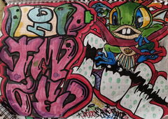 Graffiti Sketch - Photo by BugZBuNNy - Cocaine (2020)