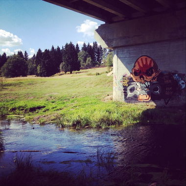 Graffiti Street Art - Photo by BugZBuNNy - ffdp, metal, damnson (2015)