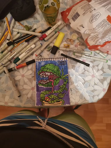 Graffiti Sketch - Photo by BugZBuNNy - PowderPlant (2020)