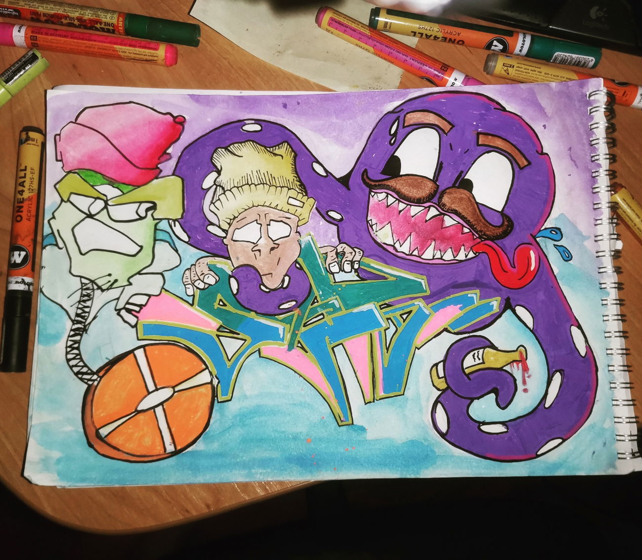 Graffiti Wall - Photo by BugZBuNNy - Yo, Tmoe, Ази (2020)