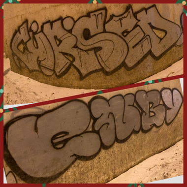 Graffiti Wall - Photo by BugZBuNNy - Yo, Cursed (2020)