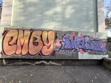 Graffiti Bombing in Алматы - Photo by BugZBuNNy - Almaty2025 (2025)