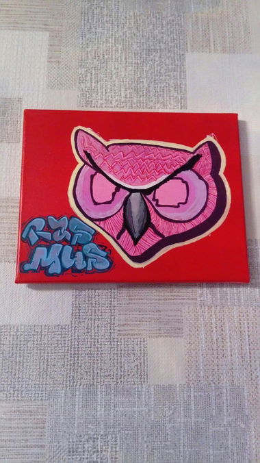 Graffiti Wall - Photo by BugZBuNNy - canvas, hotlinemiami, rasmus (2021)