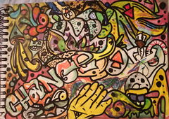 Graffiti Sketch - Photo by BugZBuNNy - Acid (2020)