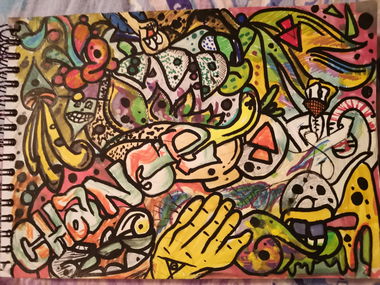 Graffiti Sketch - Photo by BugZBuNNy - Acid (2020)