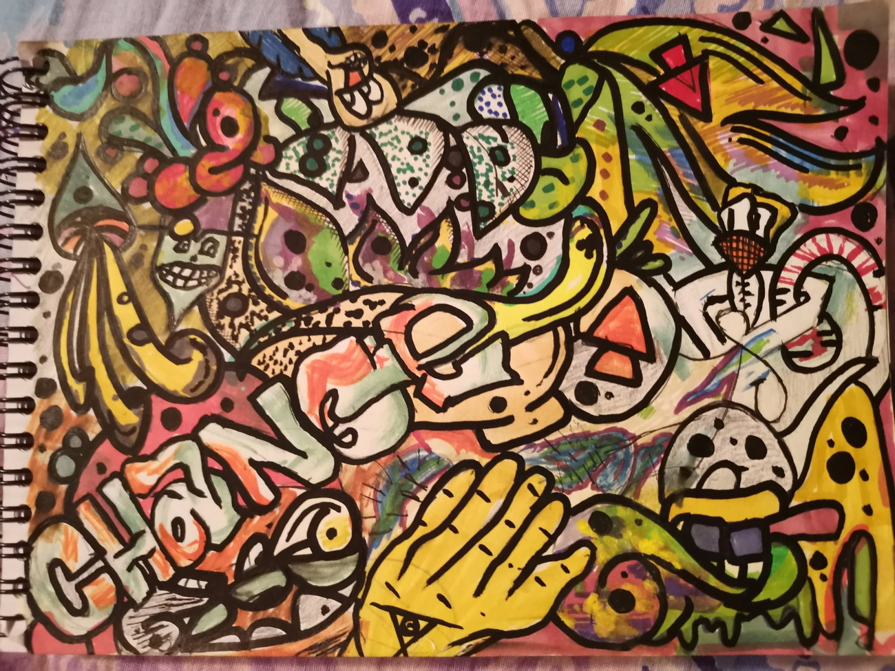 Graffiti Sketch - Photo by BugZBuNNy - Acid (2020)