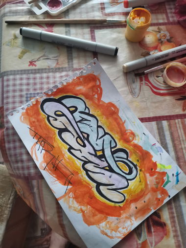 Graffiti Sketch - Photo by BugZBuNNy (2020)