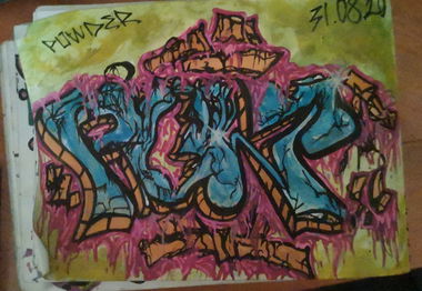 Graffiti Wall - Photo by BugZBuNNy