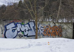 Graffiti Wall - Photo by BugZBuNNy