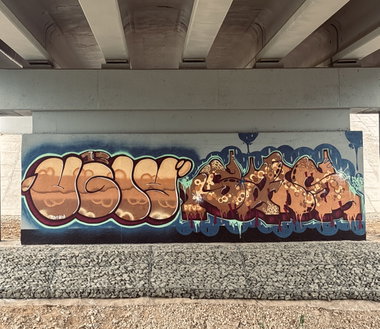 Graffiti Wall in Shishkin les - Photo by BugZBuNNy (2026)