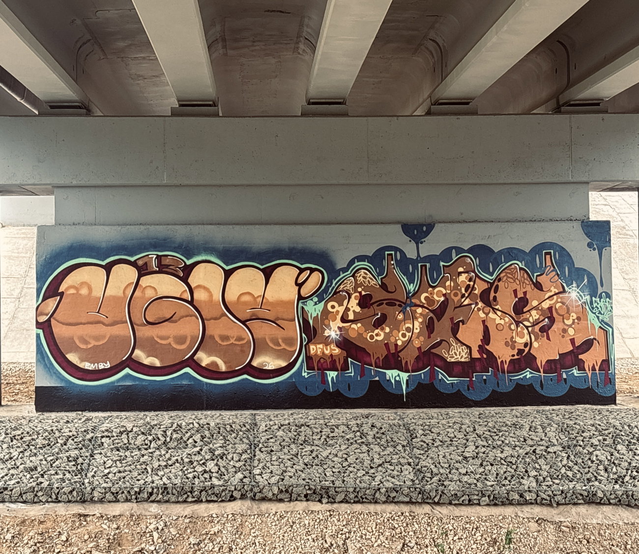 Graffiti Wall in Shishkin les - Photo by BugZBuNNy (2026)
