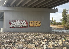 Graffiti Bombing in Talgar - Photo by BugZBuNNy (2026)