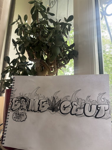 Graffiti Sketch in Almaty - Photo by BugZBuNNy