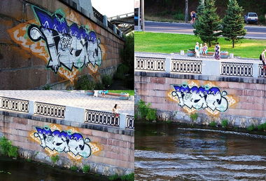 Graffiti Wall - Photo by BuhR (2009)