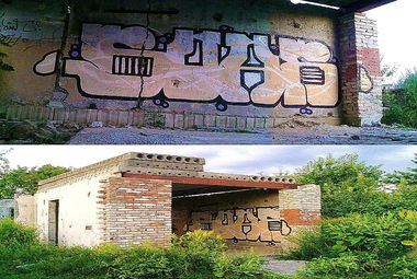 Graffiti Wall - Photo by BuhR (2011)