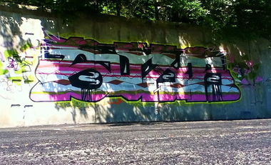 Graffiti Wall - Photo by BuhR (2012)