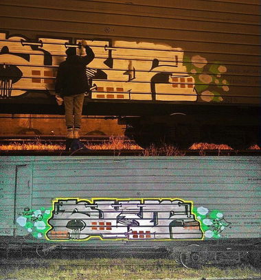 Graffiti Wall - Photo by BuhR (2012)