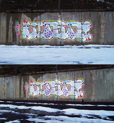 Graffiti Wall - Photo by BuhR (2011)