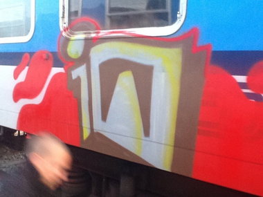 Graffiti Train - Photo by Buik250