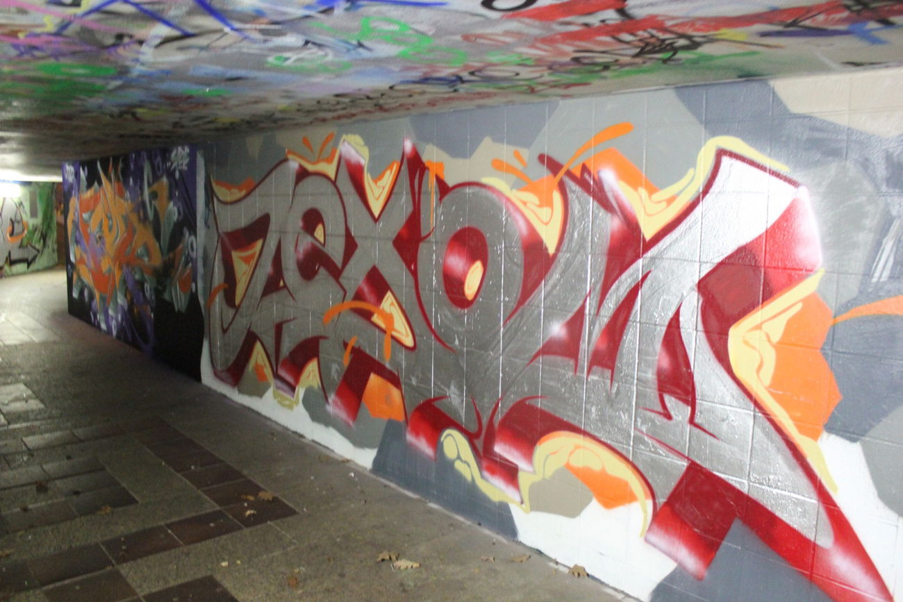 Graffiti Wall - Photo by Bumsbert - Stuttgart