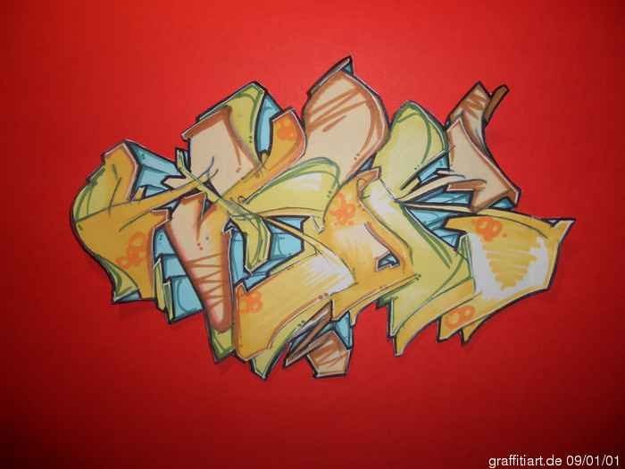 Graffiti Sketch - Photo by Bumsbert