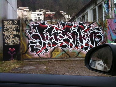 Graffiti in Bad Liebenzell - Photo by Bumsbert