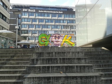 Graffiti Artwork - Photo by Bumsbert - Cellograffiti, Stuttgart (2014)