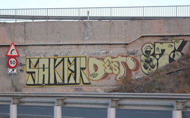 Graffiti Bombing - Photo by Bumsbert - Gran, Canaria