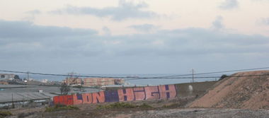 Graffiti Bombing - Photo by Bumsbert - Gran, Canaria