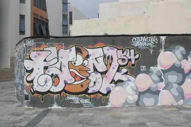 Graffiti Wall - Photo by Bumsbert - Gran, Canaria, Las