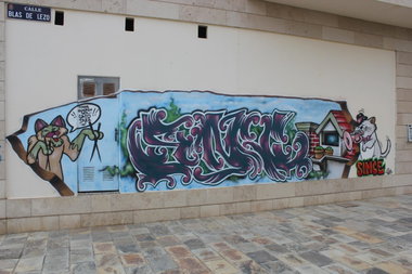 Graffiti Wall - Photo by Bumsbert - Gran, Canaria, Las