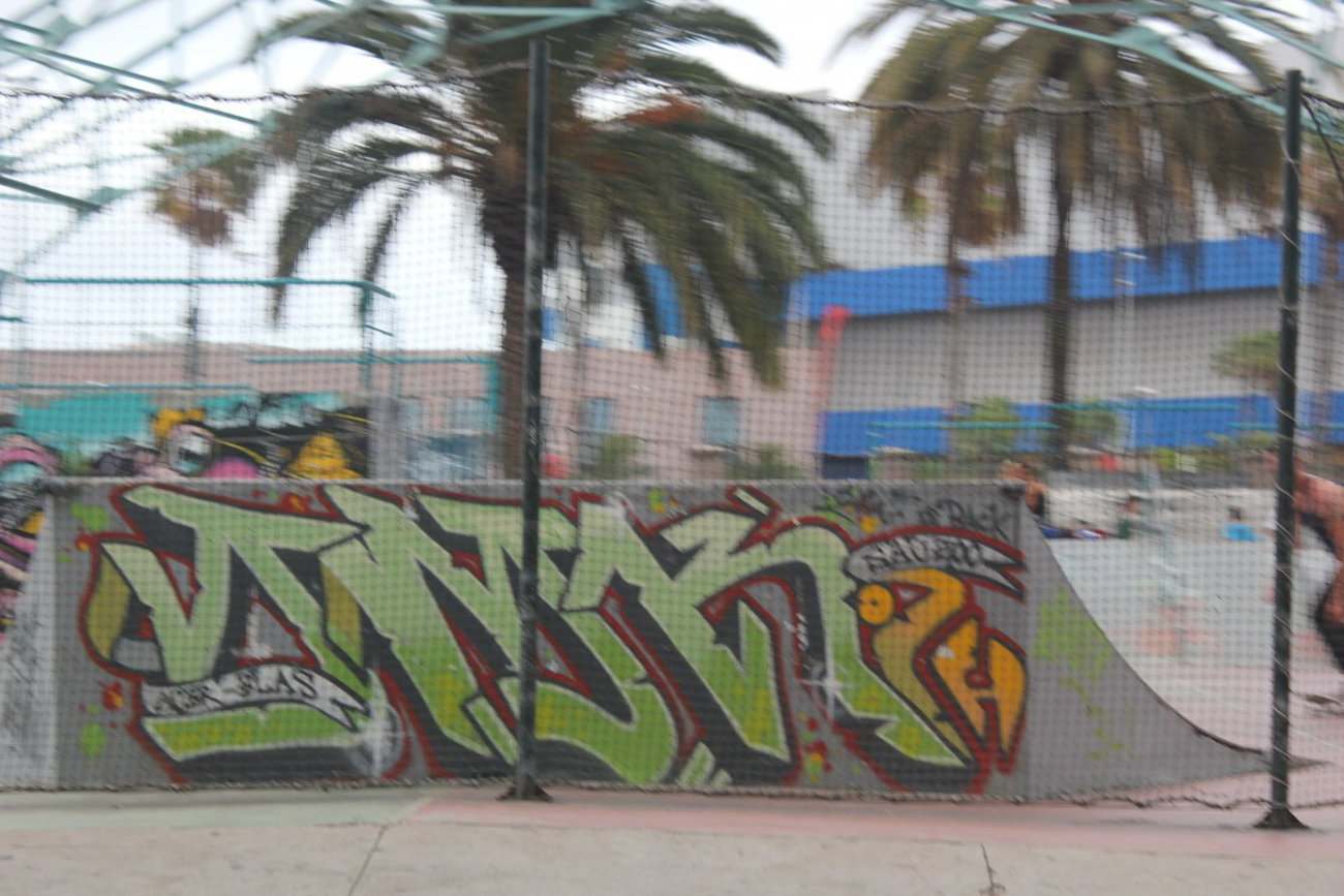 Graffiti Wall - Photo by Bumsbert - Gran, Canaria, Las
