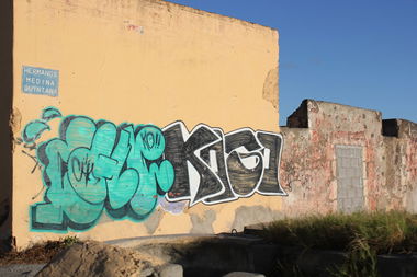 Graffiti Bombing - Photo by Bumsbert - Gran, Canaria