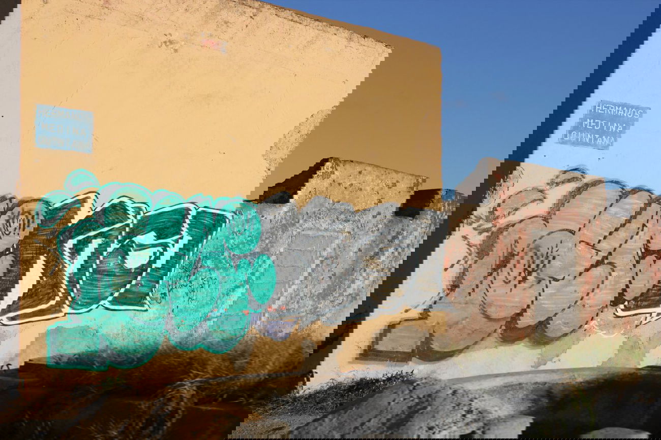 Graffiti Bombing - Photo by Bumsbert - Gran, Canaria