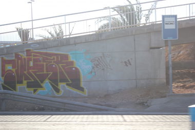 Graffiti Bombing - Photo by Bumsbert - Gran, Canaria