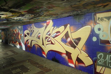 Graffiti Wall - Photo by Bumsbert - Stuttgart