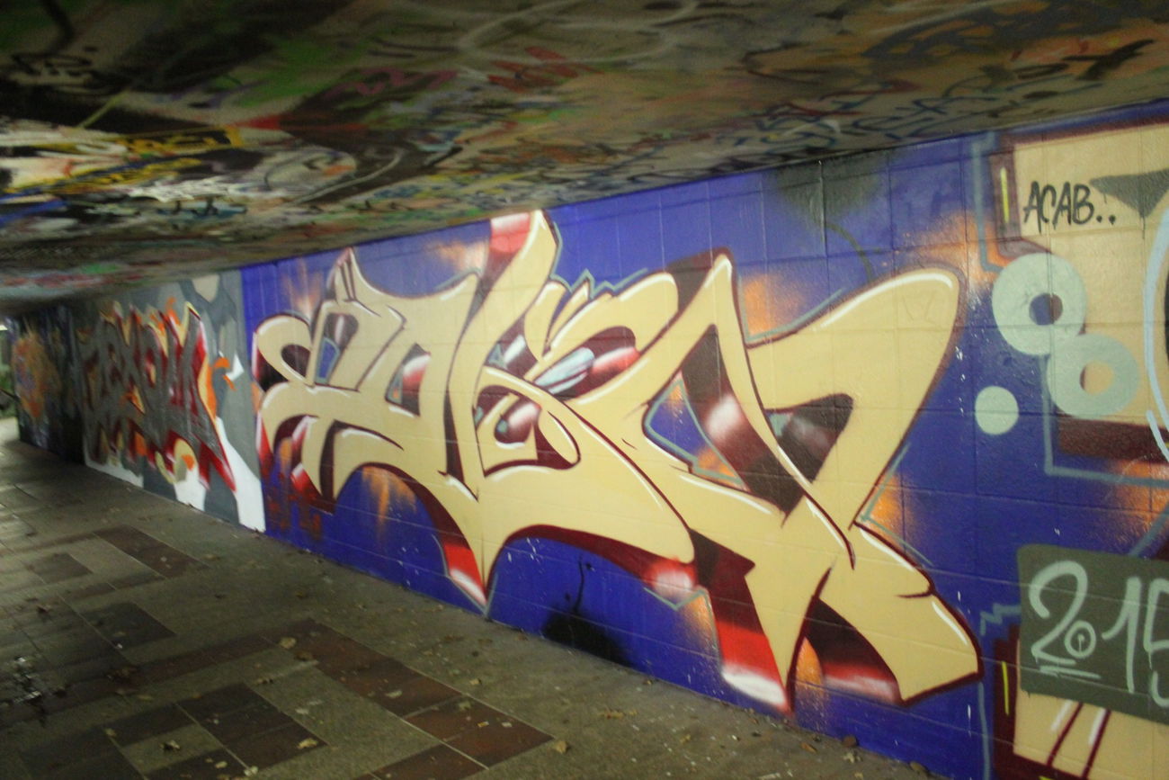 Graffiti Wall - Photo by Bumsbert - Stuttgart