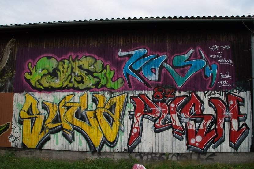 Graffiti Wall - Photo by Bumsbert