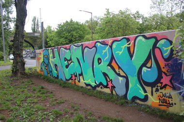 Graffiti Wall in STUTTGART - Photo by Bumsbert