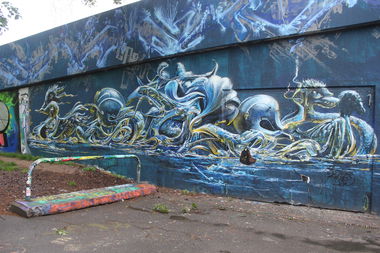 Graffiti Wall in STUTTGART - Photo by Bumsbert